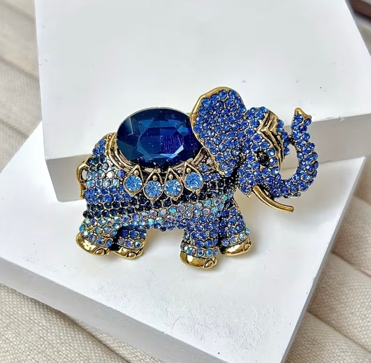 Elephant Brooch