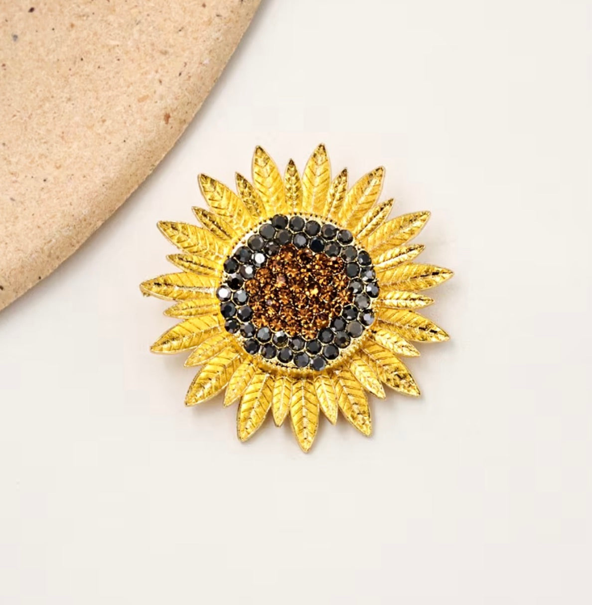 SunFlower Brooch