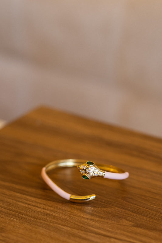 Elan pink bangle