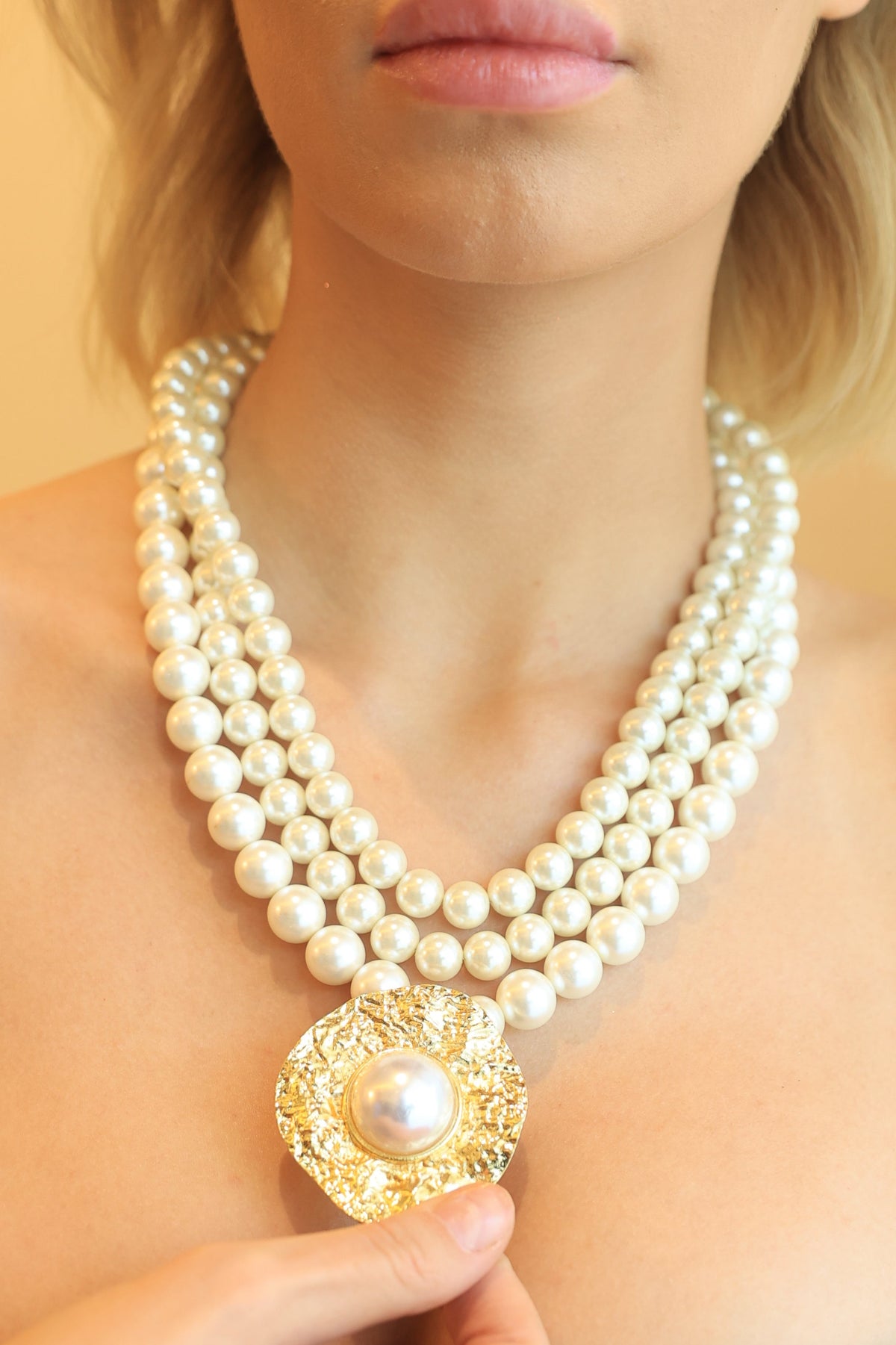 Aurelia Pearl Statement Necklace