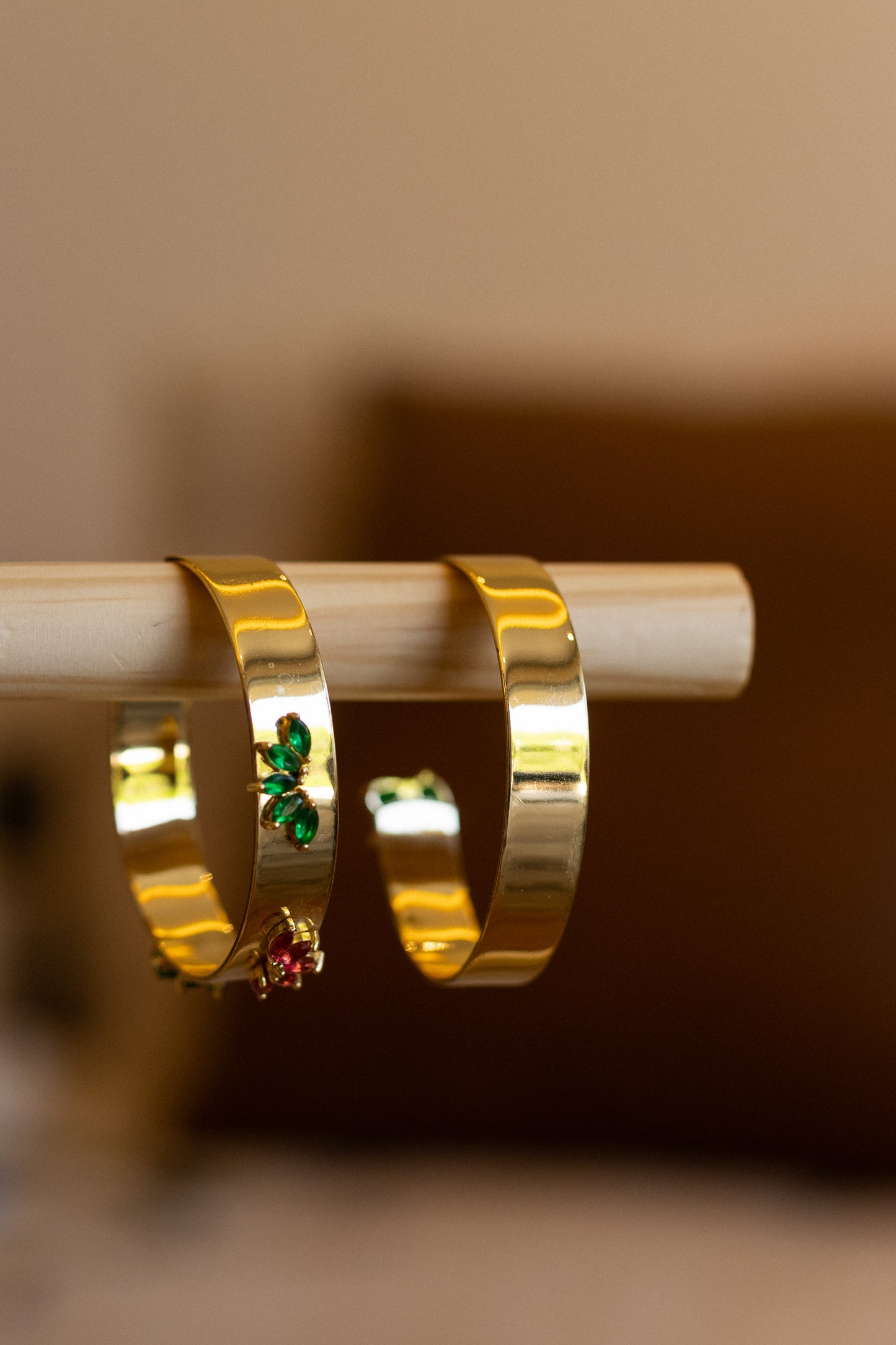 Emerald lush bangles