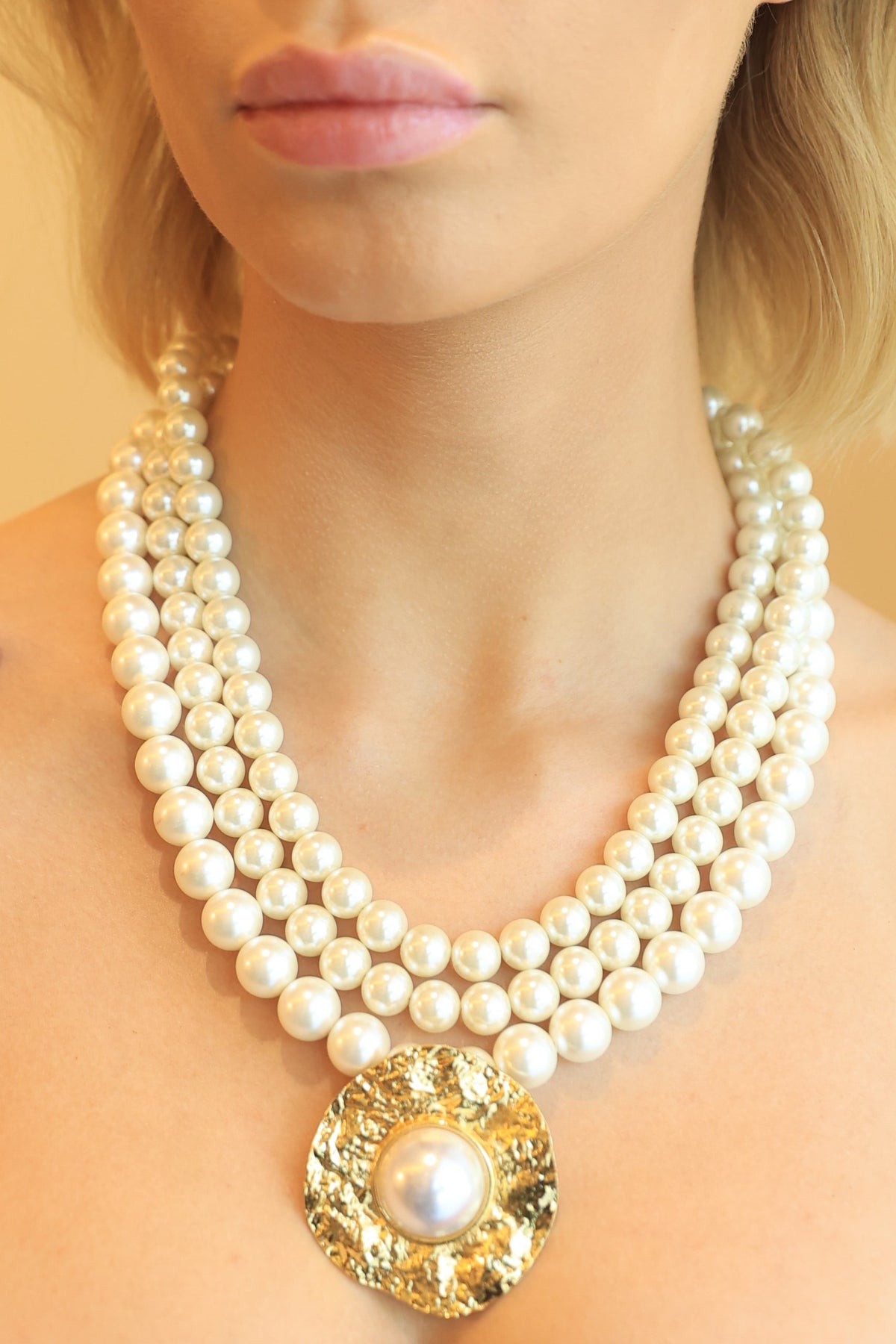 Aurelia Pearl Statement Necklace