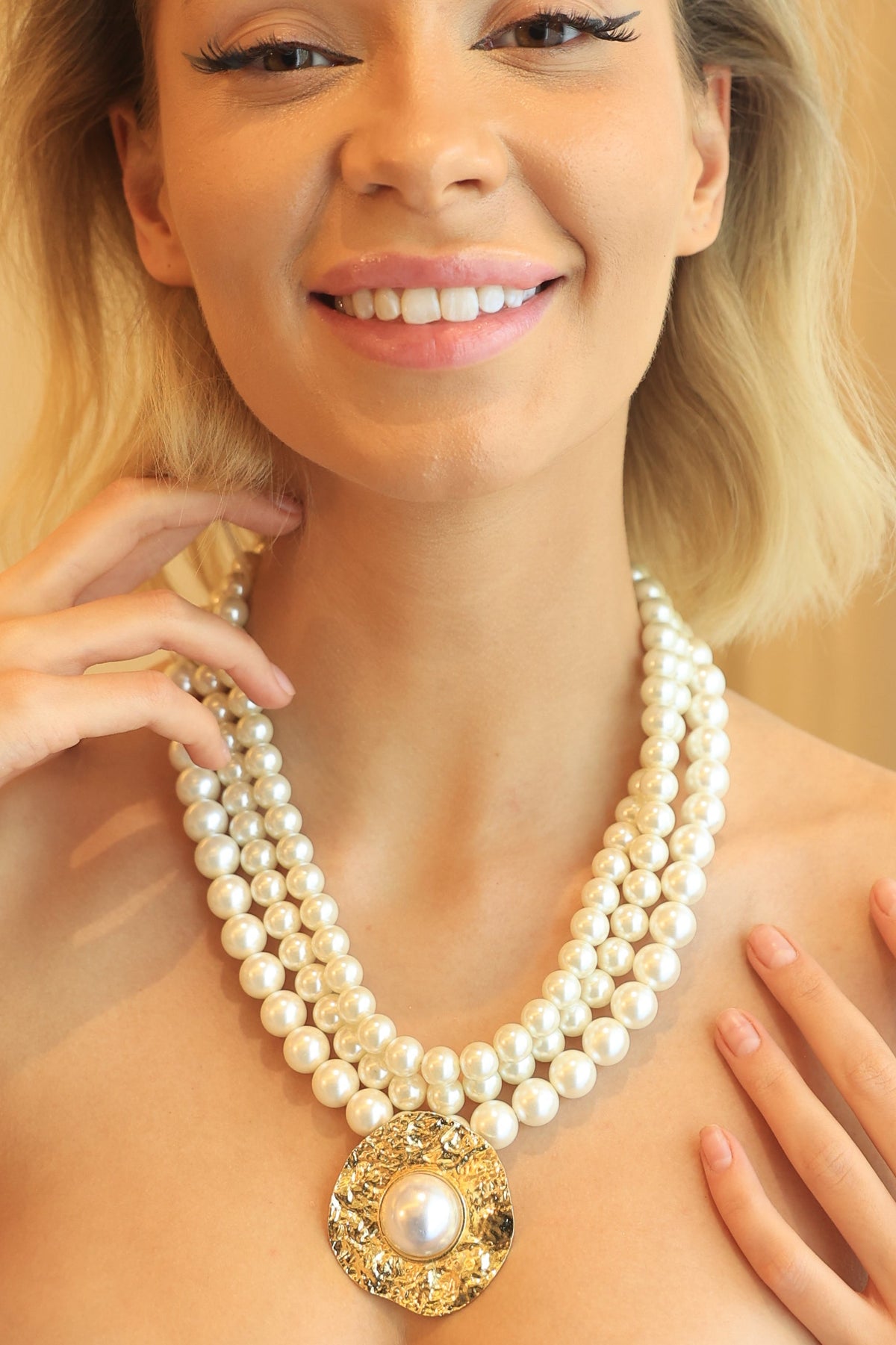Aurelia Pearl Statement Necklace