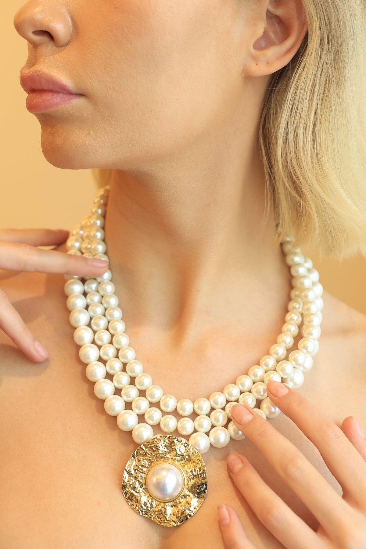 Aurelia Pearl Statement Necklace