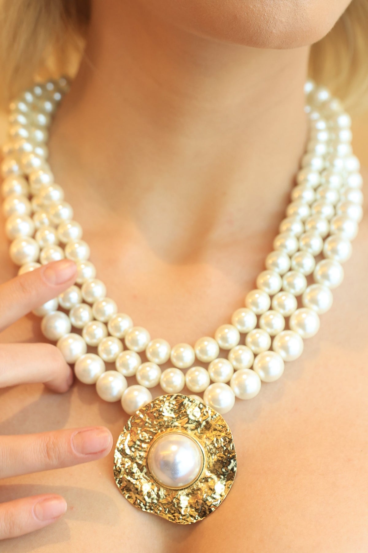 Aurelia Pearl Statement Necklace