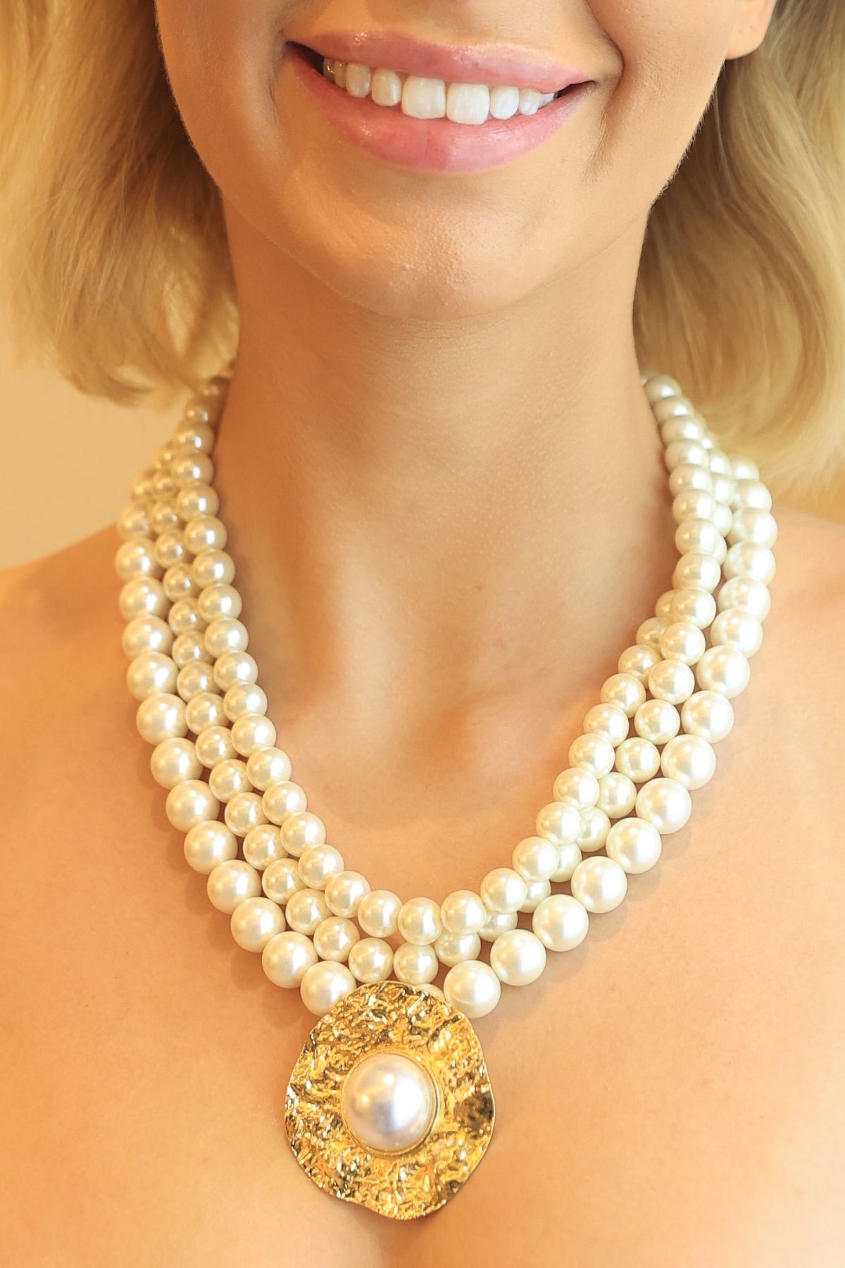 Aurelia Pearl Statement Necklace