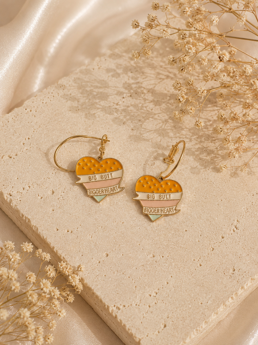 Bigger Heart Earrings