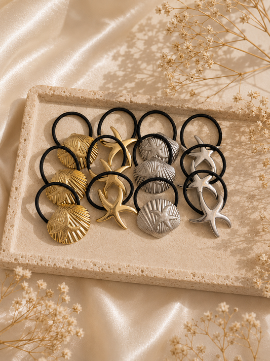 Coastal Hair Ties Collection
