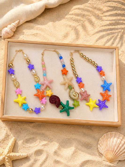 Starfish Party Necklace