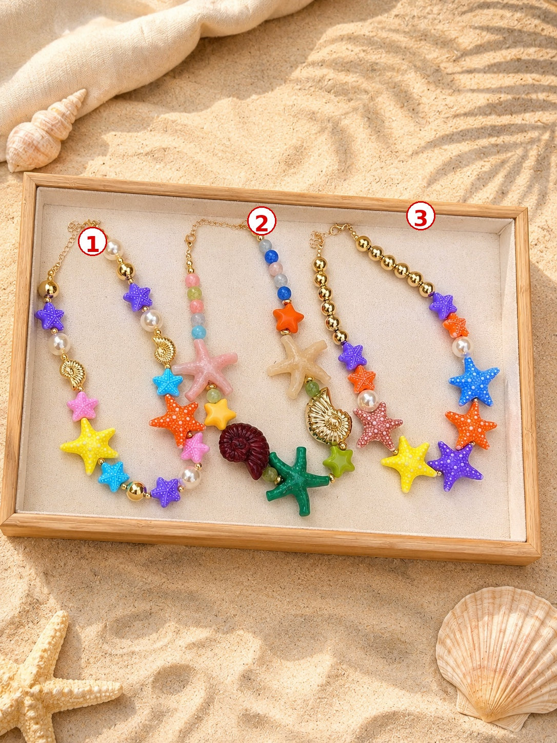 Starfish Party Necklace