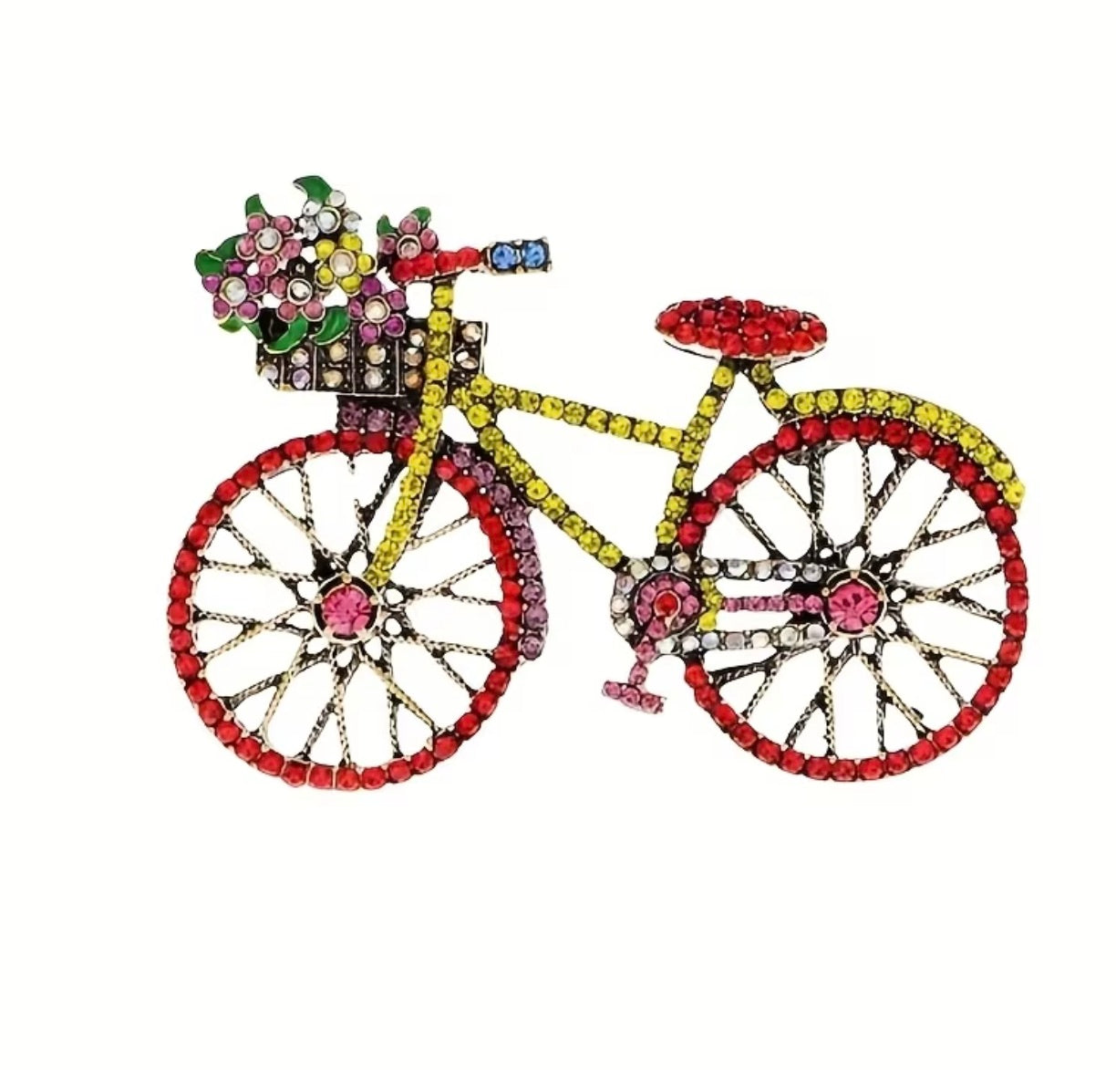 Bicycle Brooch